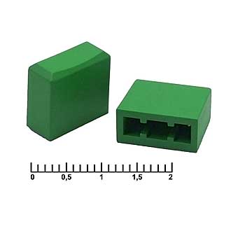 Колпачок для кнопки A18 Green