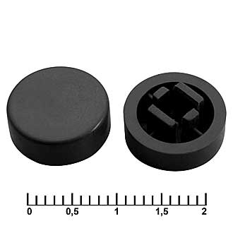 Колпачок для кнопки A37 Black