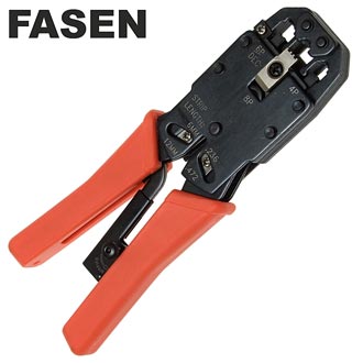 Инструмент обжимной HT-2008R (RJ10, RJ11,RJ45) FASEN