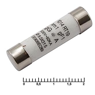 Предохранитель 2A 500V 8.5x31.5mm