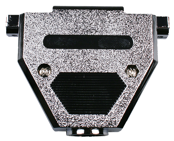 DNT-37C, корпус для D-SUB 37pin металлизированный с удлиненным винтом