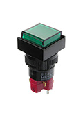 D16LMS1-1ABOG, кнопка без фиксации 250В/5А