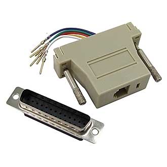 Переходник D-SUB DB25M-RJ11