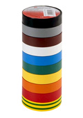 Temflex 1300 19mm black, универсальная изолента черная 19мм х 20м х 0,13мм
