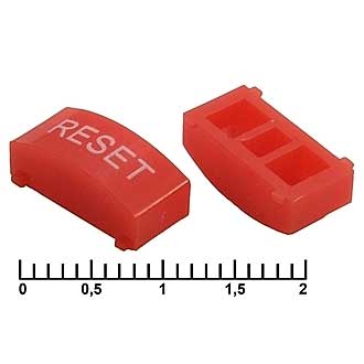 Колпачок для кнопки A02 Red Reset