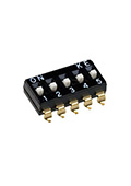 DMHA-05G-G, DIP переключатель 5 поз. SMD 2.54мм (аналог SWD4-5)