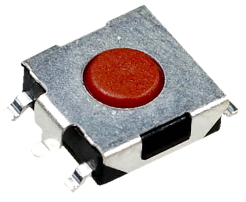 IT-1157ASNP-130G-G, кнопка тактовая 6.6х6.3мм SMD h=2.5мм