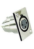 MC-401-3P-EN, гнездо на панель (XLR-MC-401-3P)