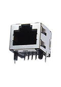 1-406541-1, 8P8C гнездо RJ45 экранированное Cat.5