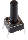 KLS7-TS6601-13.0-180, Кнопка тактовая h=13мм