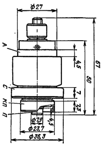 Генераторная лампа ГС-34-1