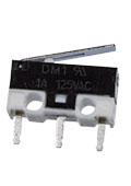 DM1-04P-30G-G, микропереключатель с лапкой 125В 1A