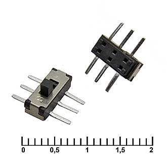 Переключатель движковый SMD IS-2235S