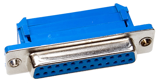 DI-25F, гнездо D-SUB 25 pin на шлейф
