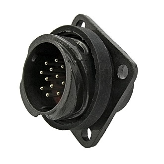 Разъем FQ18-12ZJ (бл.вил.)
