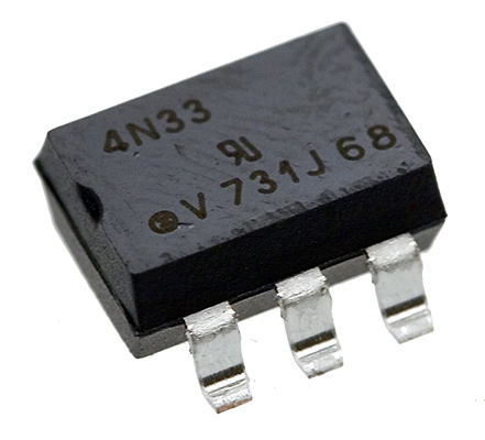 4N33-X009T, оптопара (4N33S) SMD
