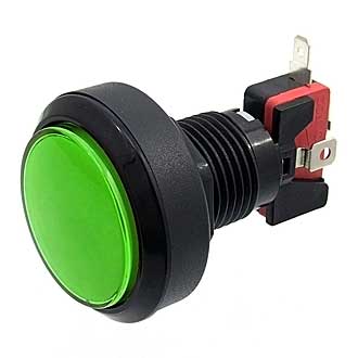 Кнопка GMSI-4B-C1 no(nc)+nc(no) green