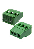 DG508V-03, клеммник винтовой 3 контакта 5.08мм (аналог DG129-5.08-03P)