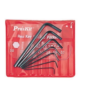 Набор шестигранных мини ключей 8PK-022 (7 шт.)