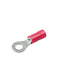 34148-0, PLASTI-GRIP0, наконечник кольцевой изолированный М4 красный на провод 0.3-1.4мм2