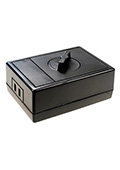 BOX-FB14, корпус пластик.с ручкой-регул.107х76,5х41,5мм