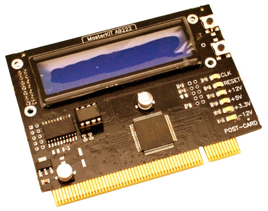 BM9222, Уст-во для ремонта и тестирования компьютеров   POST Card PCI