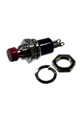 L-KLS7-PBS-004C-R, кнопка без фикс.ON-(OFF) 250В 1А красн.