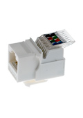 03-1012, гнездо вставка RJ-45 (keystone jack) cat5e тип-2