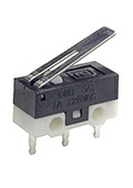 DM1-01P-30G-G, микропереключатель с лапкой 125В 1A