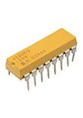 4116R-1-100LF, 8x10 Ом резисторная сборка изол. DIP-16