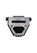 DNT-37C, корпус для D-SUB 37pin металлизированный с удлиненным винтом