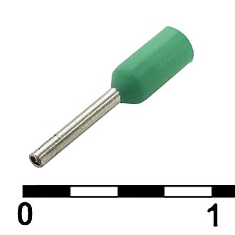 Кабельный наконечник DN00206 green (0.75x6mm)