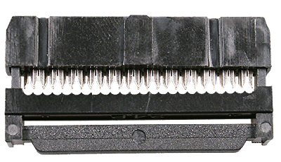 IDC-24F, гнездо на шлейф шаг 2.54мм (аналог DS1016-24MA2BB)