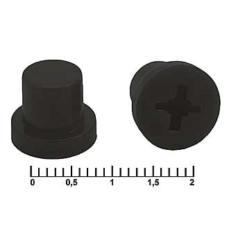 Колпачок для кнопки A38 Black
