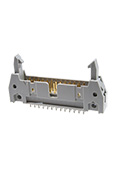 709246, 1 Position Terminal Block Bolt/Screw Clamp - Wire Entry Angled