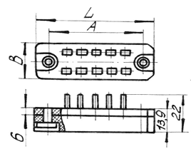 РП14-30 РОЗЕТКА "5"