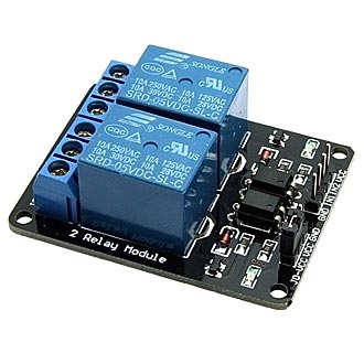 Модуль электронный 5V 2 Channel relay 10A