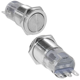 Кнопка антивандальная LAS2GQPF-11Z/N on-on