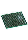 ПЛАТА МАКЕТНАЯ 70ММ Х 90ММ PCB ШАГ2.54ММ, двухсторонняя