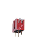 DP-02R, DIP переключатель угловой 2 конт. 2.54мм (RPL-02)
