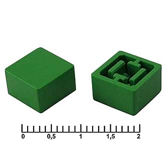 Колпачок для кнопки A27 Green
