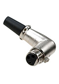 FD-2715(14-0521) CANON, гнездо xlr на кабель угловое