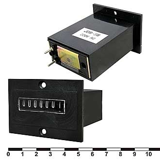 Счетчик импульсов JDM-5W-8    24-220VAC