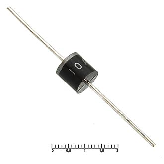Диод 10A05    (10A   50V)   R-6