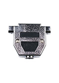 DNT-25C, корпус для D-SUB 25pin металлизированный с удлиненным винтом