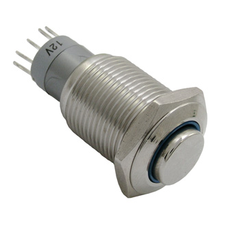 Кнопка антивандальная LAS2-GQH-11ZE/B on-on