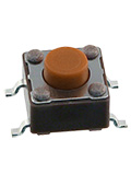 DTSM-62N-V-T/R, кнопка тактовая SMT 6x6 H-5 160gf