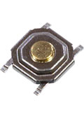 KAN0542-0155B-14, кнопка тактовая SMD 5.2х5.2 h1.5мм (IT-1187-160GM-G SWT-41)