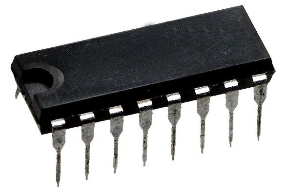 К555ИД4, (SN74LS155N) (1990-95г)