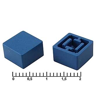 Колпачок для кнопки A27 Blue